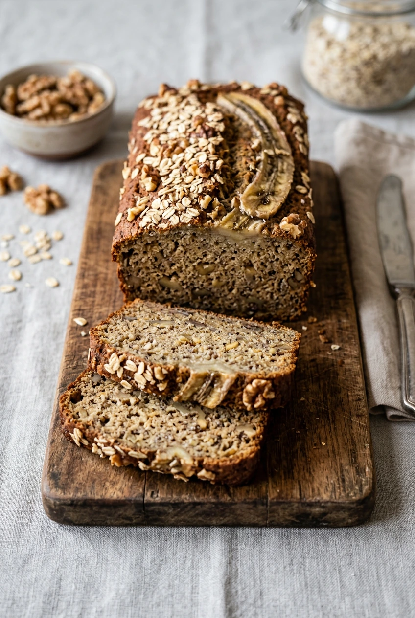Proteinreiches Bananenbrot