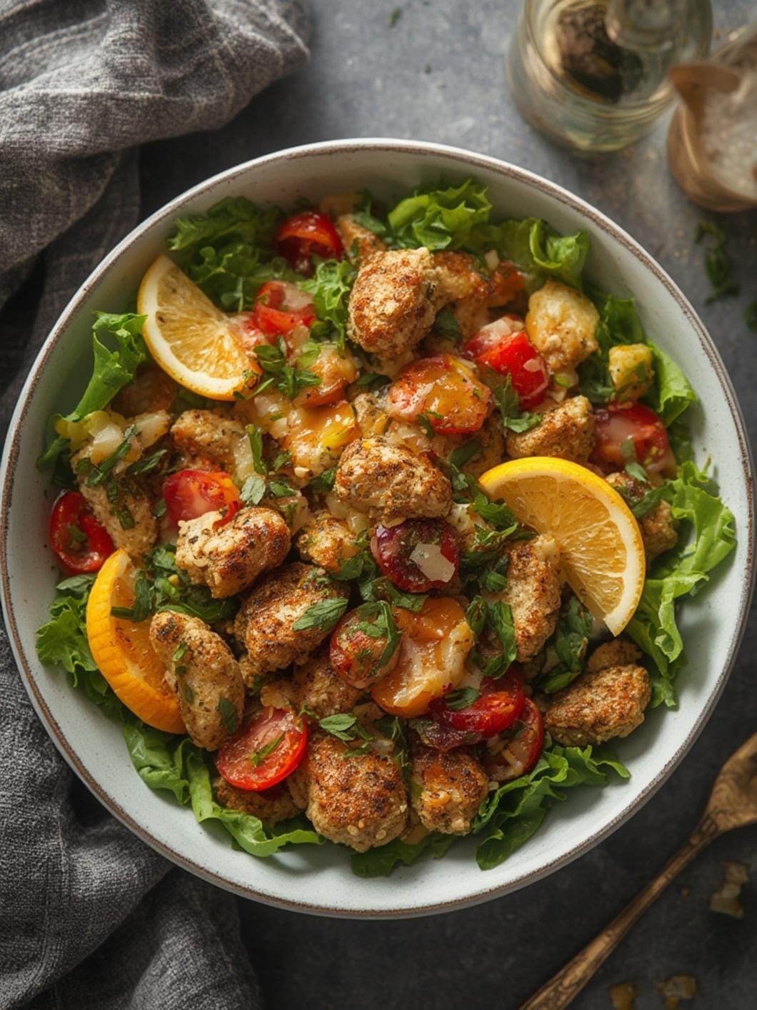 High Protein Auflauf mit Brokkoli