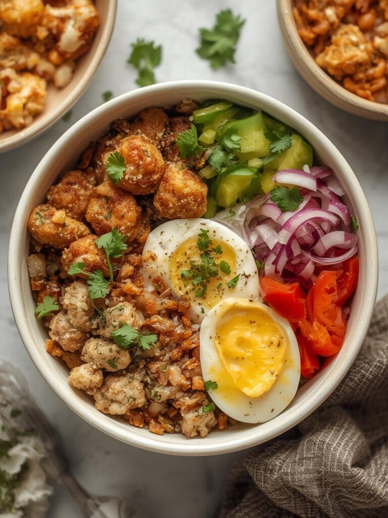 High Protein Hähnchen Bowl