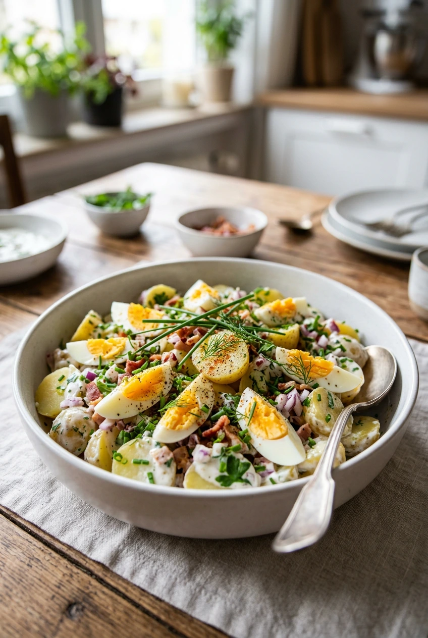 High Protein Kartoffelsalat