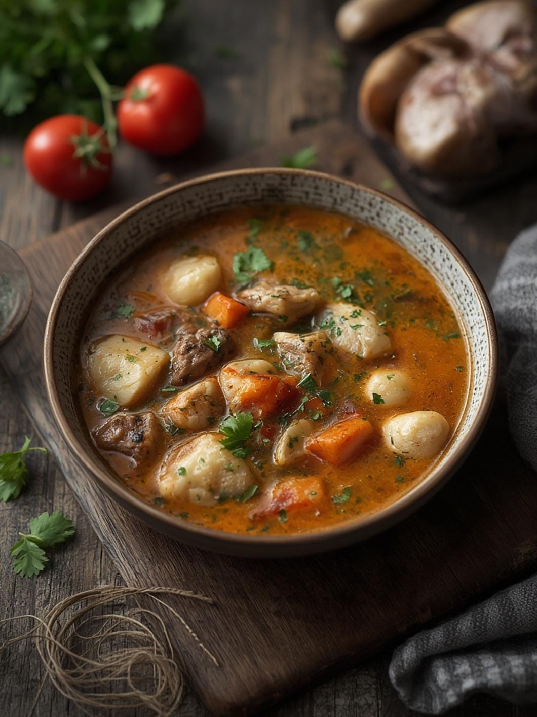 Proteinreiche Linsensuppe