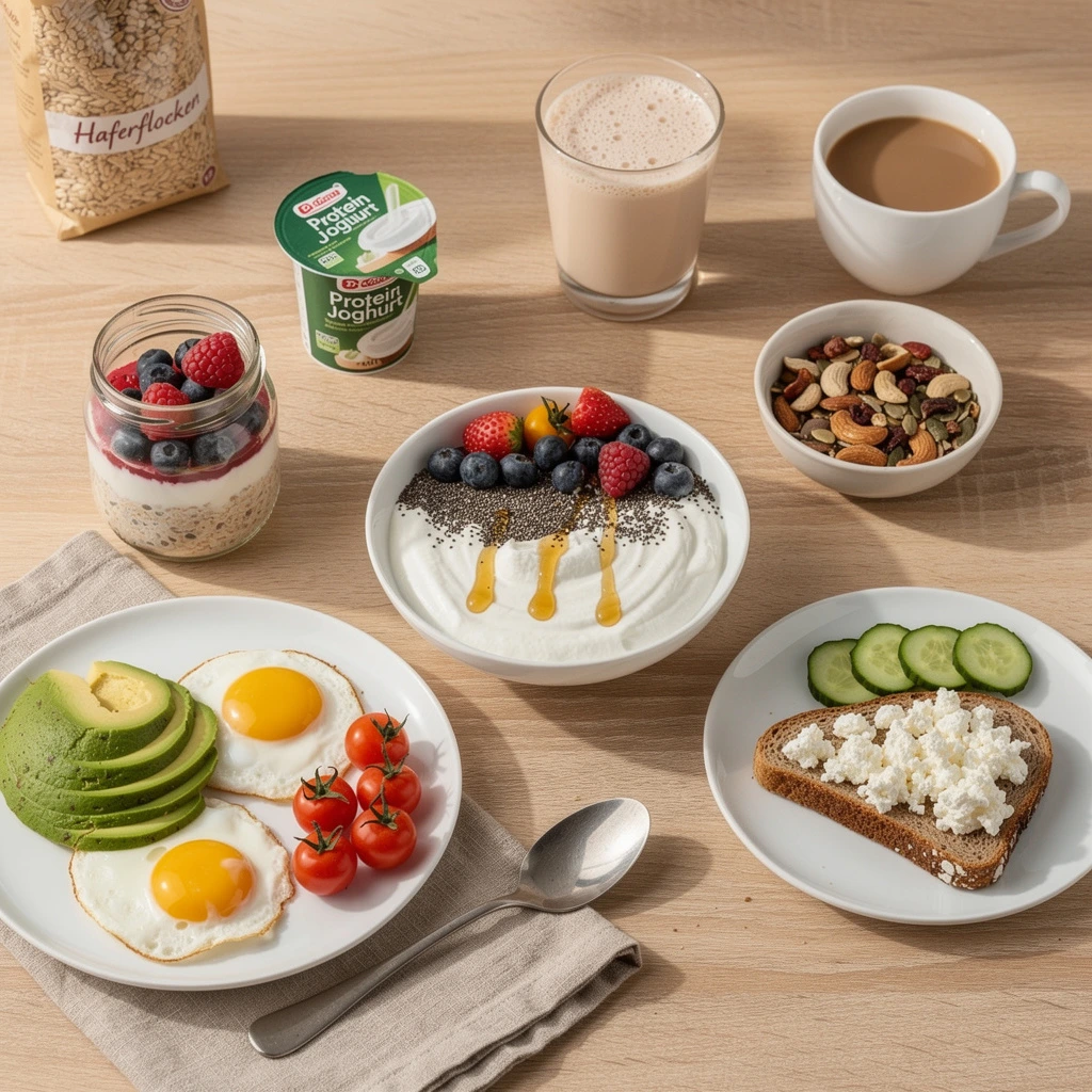 Eiweißreiche schnelle Frühstücksideen