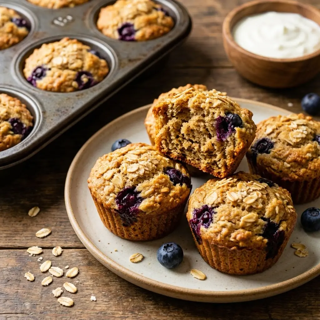 High Protein Frühstücks Muffins