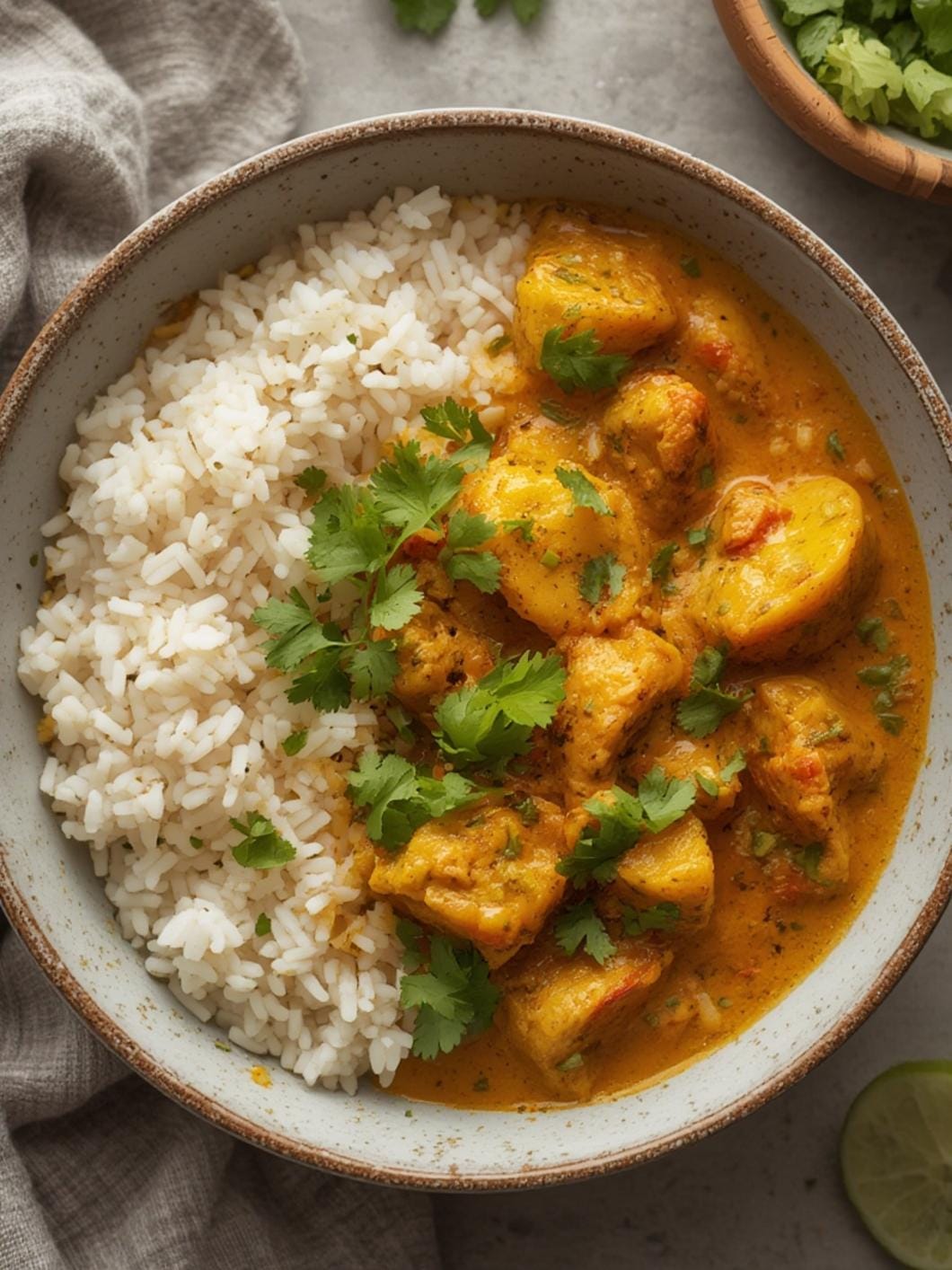 High Protein Gemüse Curry