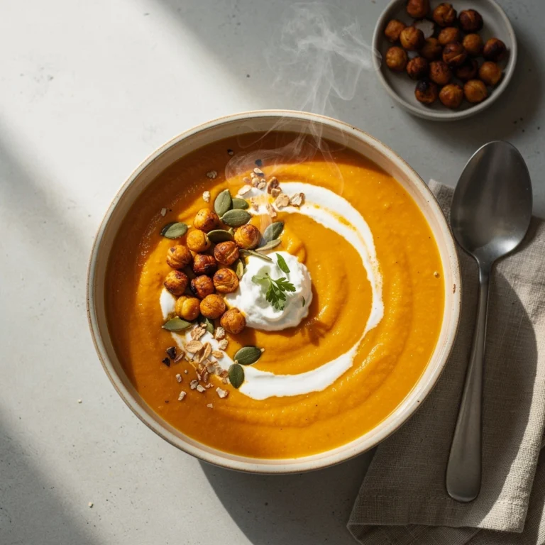 High Protein Kürbissuppe