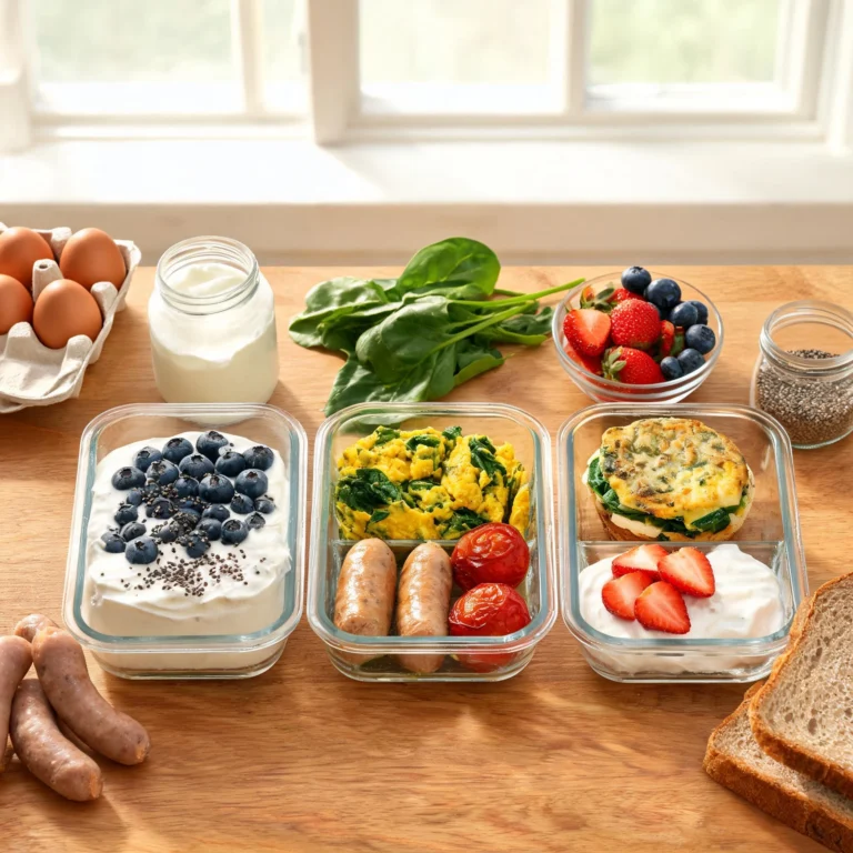 Proteinreiche Frühstücks Ideen für Meal Prep