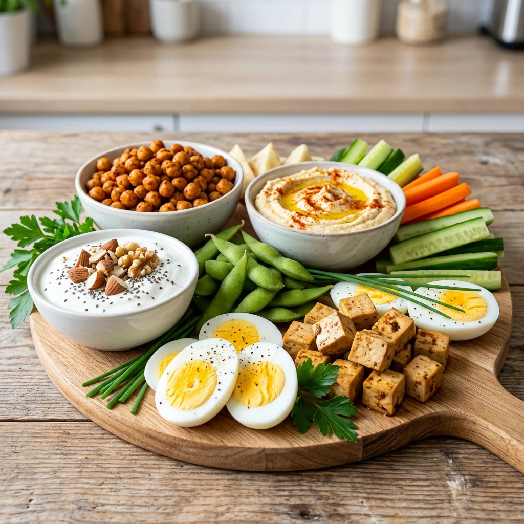 Proteinreiche Snacks ohne Fleisch