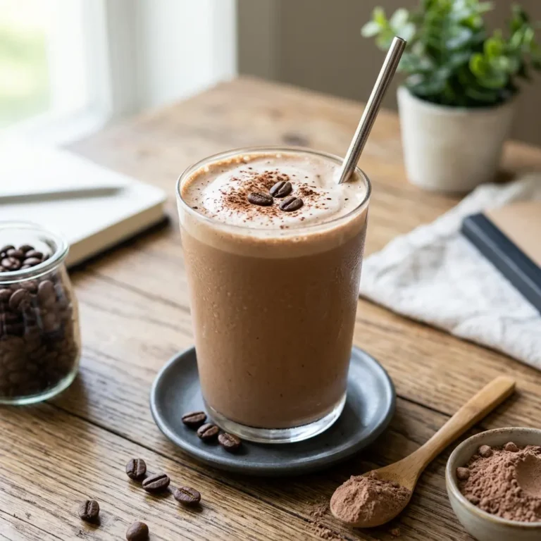 Proteinreicher Kaffee Shake