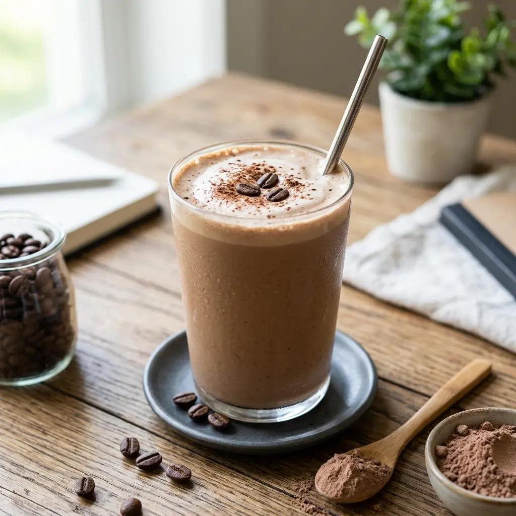 Proteinreicher Kaffee Shake