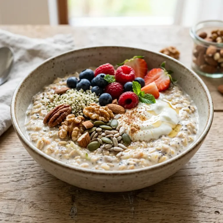Proteinreiches Bircher Müsli