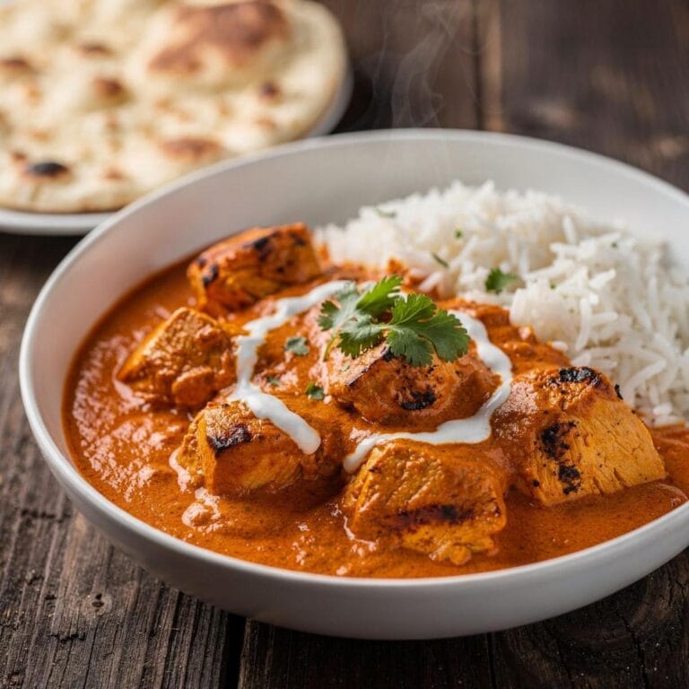 Hähnchen Tikka Masala (ohne Alkohol)