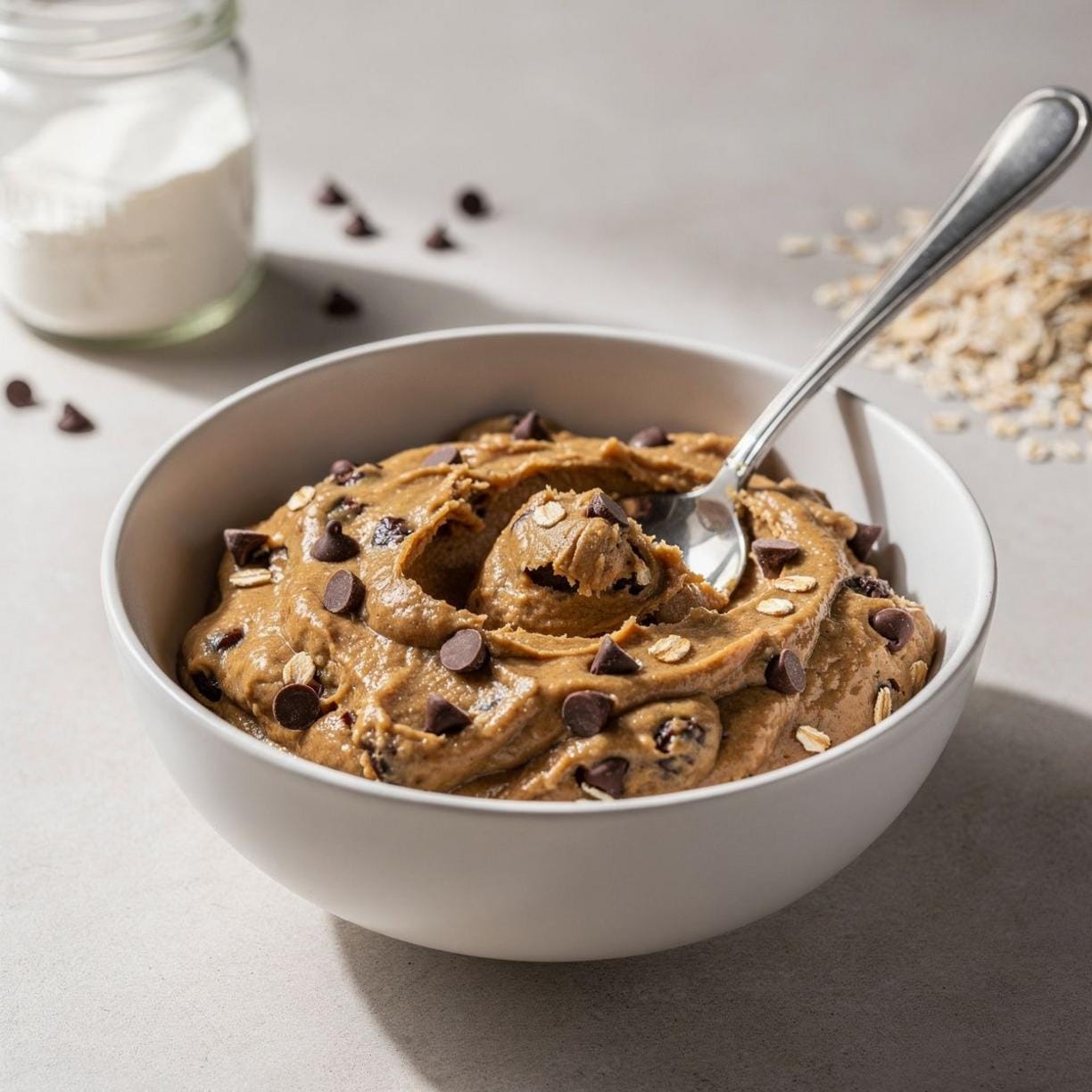 High Protein Cookie Dough Bowl