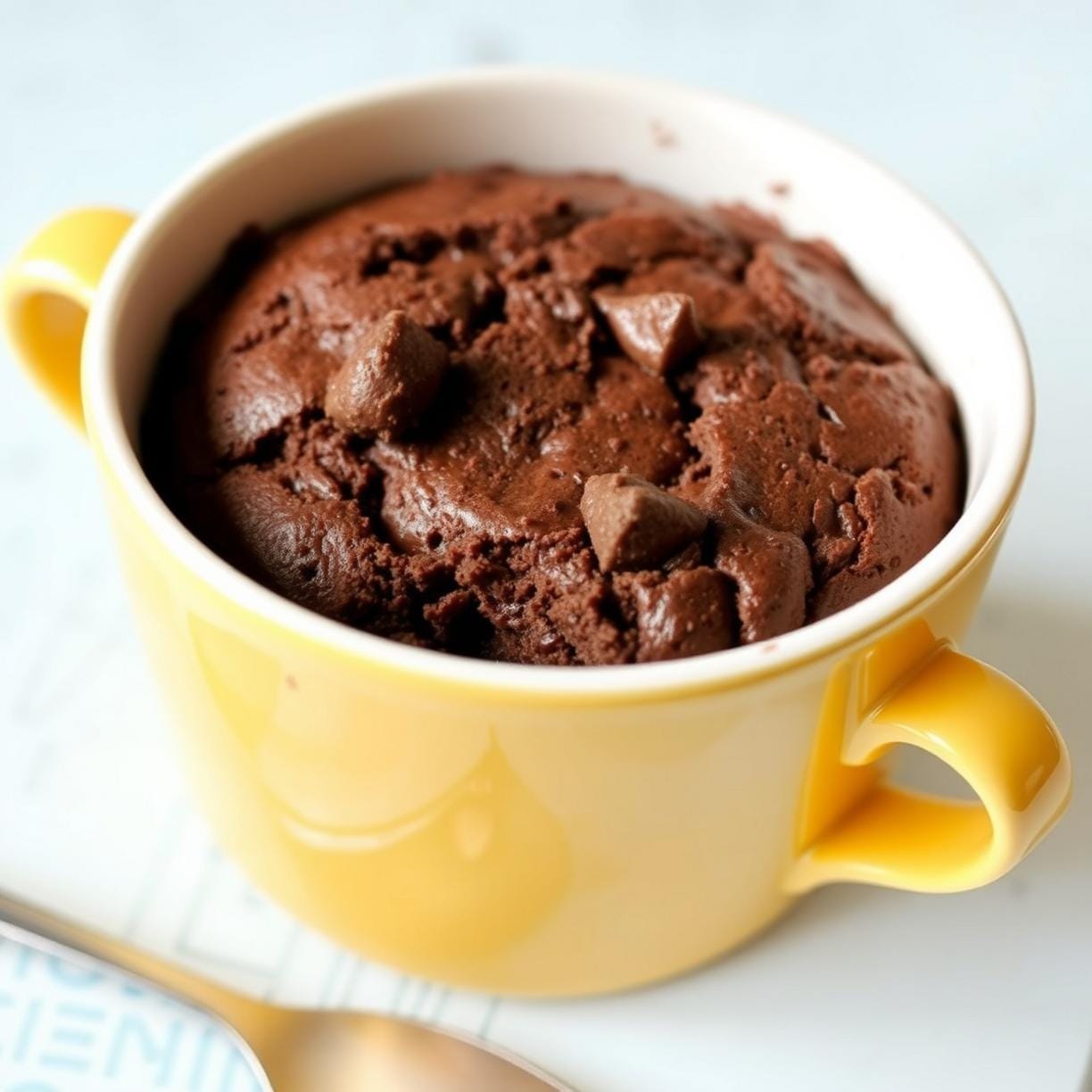 Proteinreiche Schoko Mug Cake