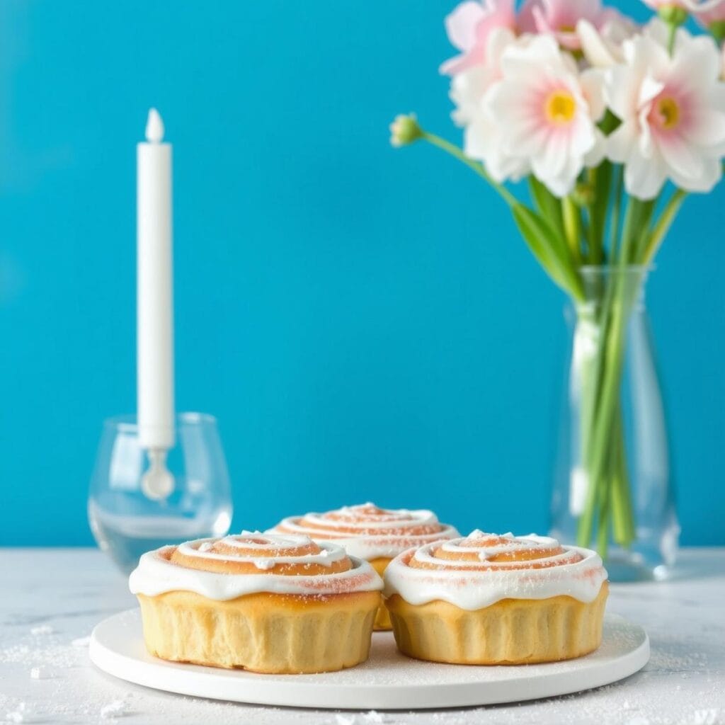 Eiweißreiche Cinnamon Rolls