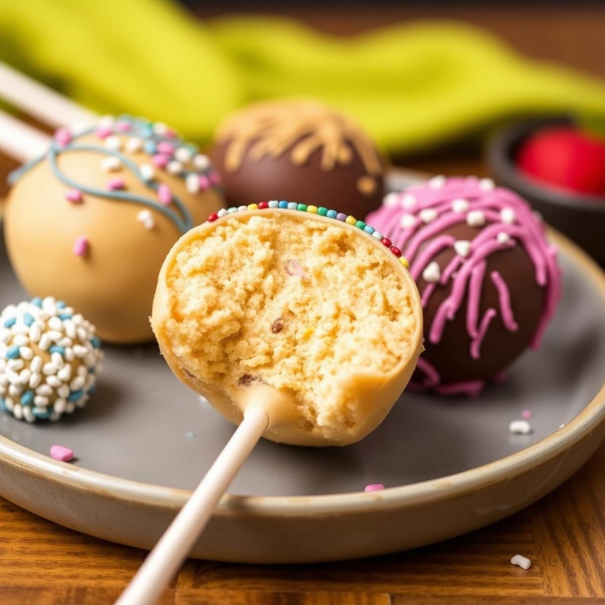 High Protein Cake Pops