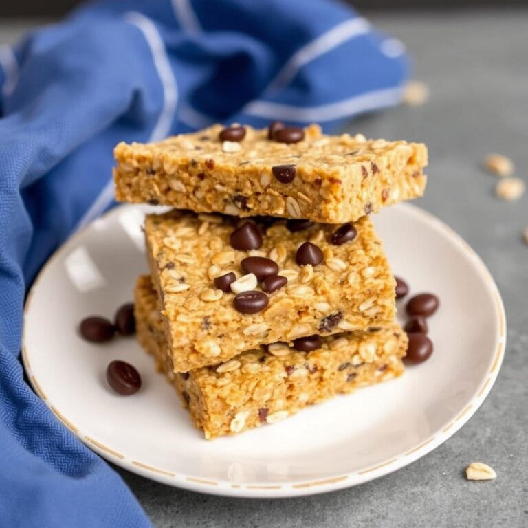 High Protein Baked Oats Bars
