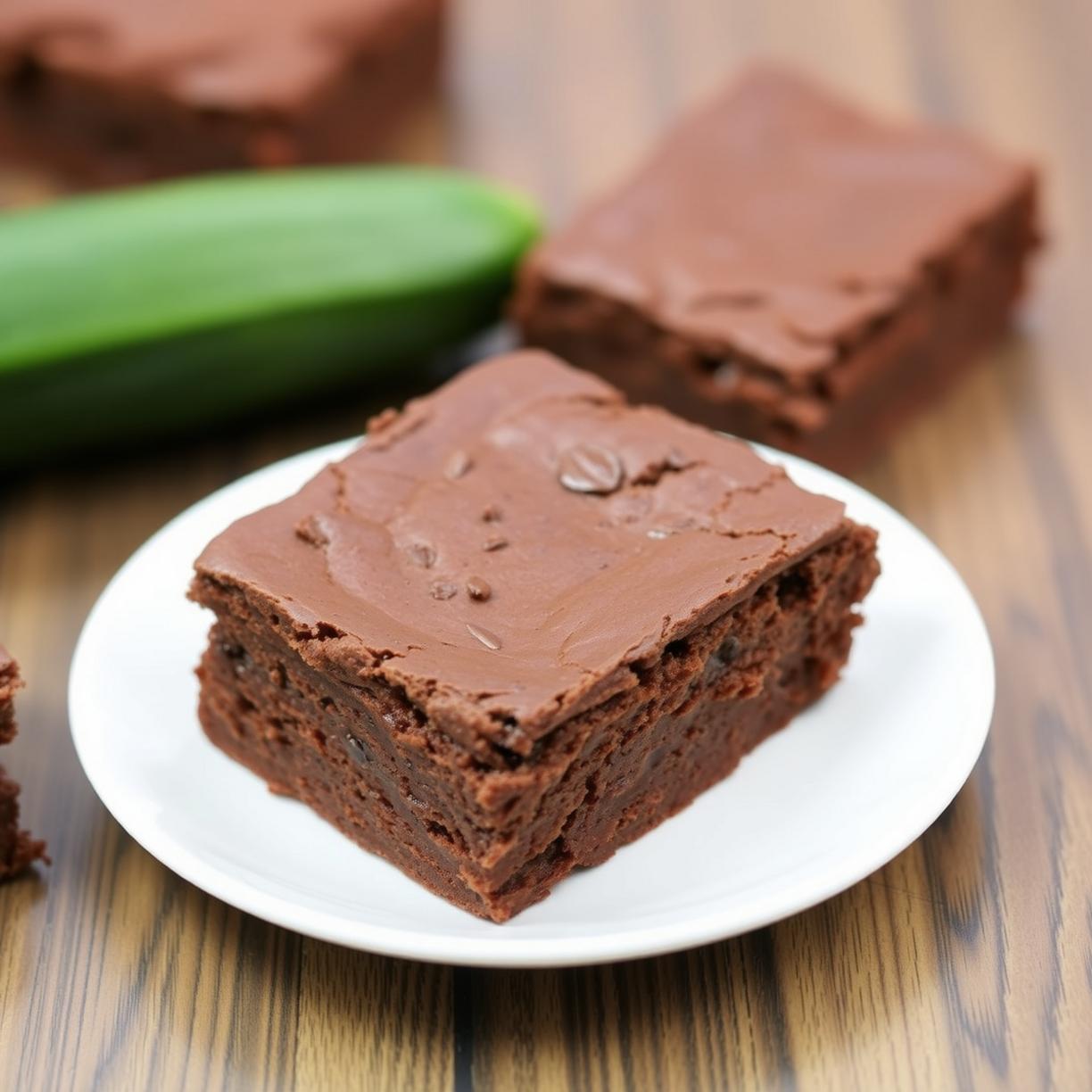 High Protein Zucchini Brownies