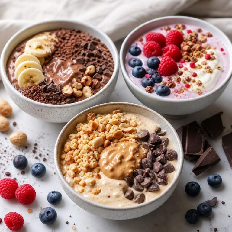 Proteinreiche Dessert Bowls