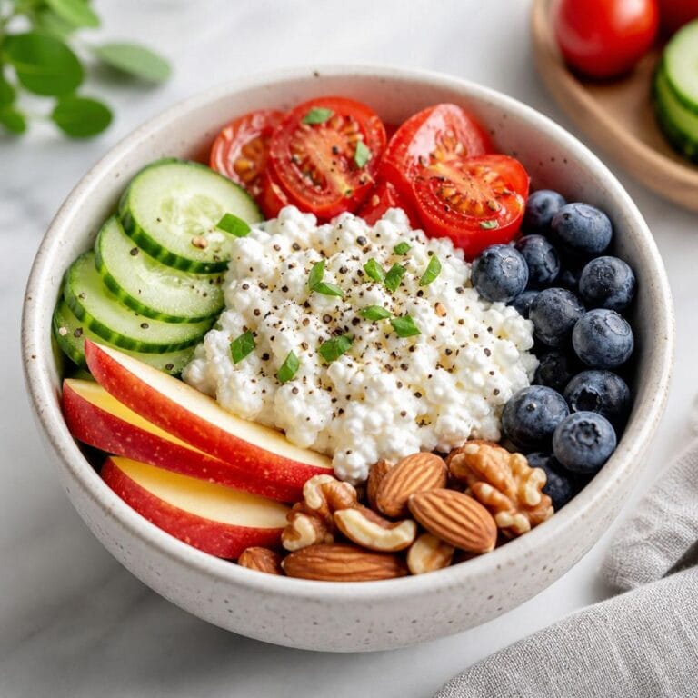Hüttenkäse Snack Bowl
