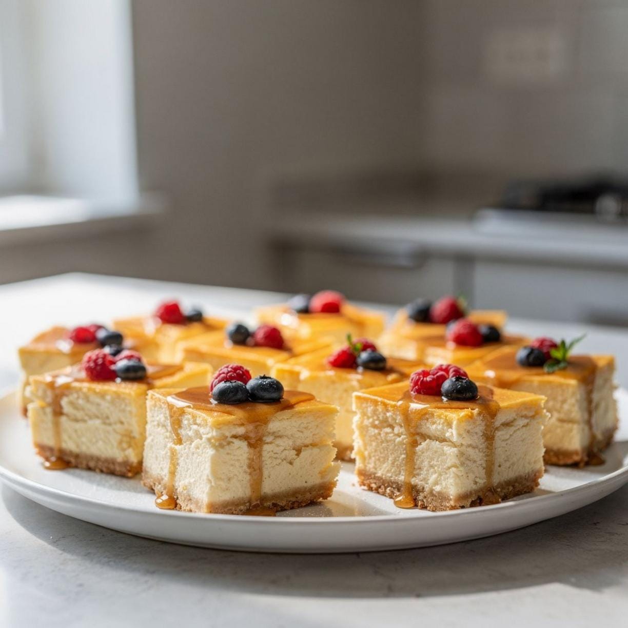 High Protein Cheesecake Bites