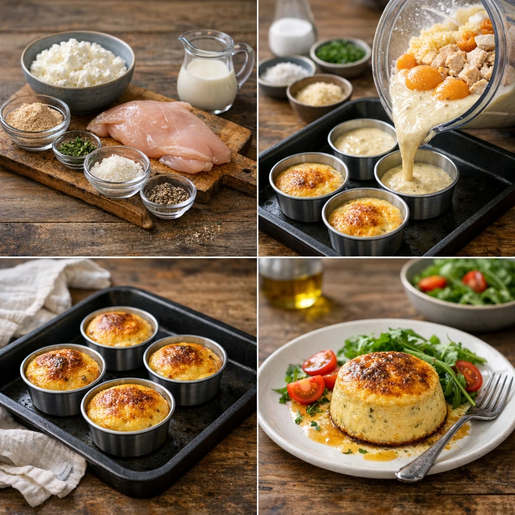 Proteinreicher Flan