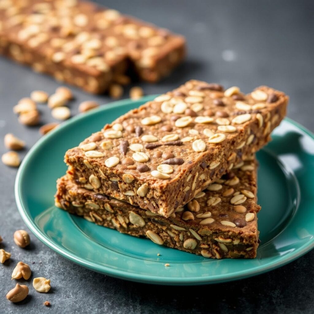Proteinreiche Schoko Oat Bars