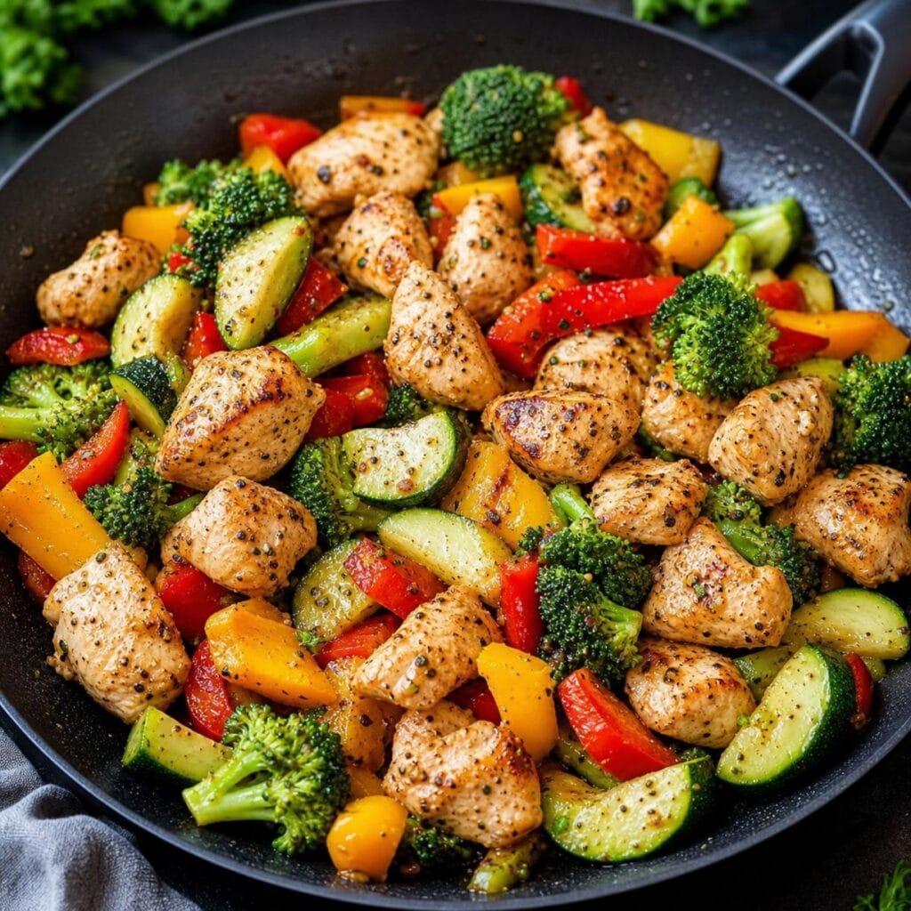 High Protein Pfannengericht